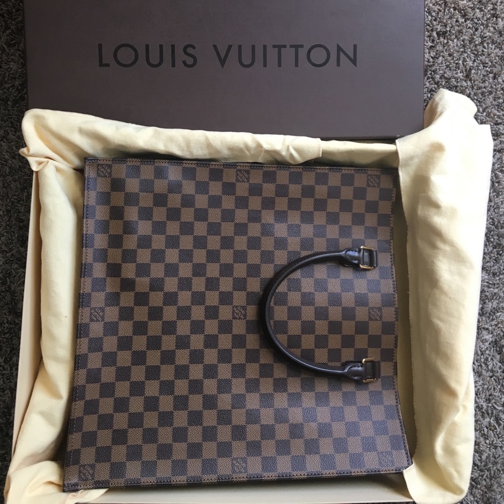 Final Sale🎁authentic Louis Vuitton Sac Plat Brown